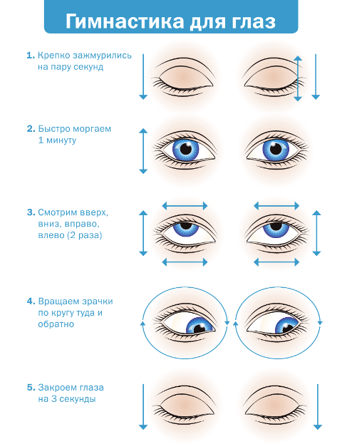 Гимнастика для глаз 2